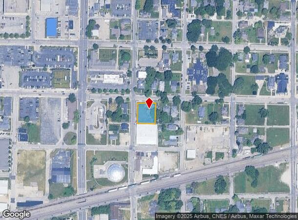 607 E Charles St, Muncie, IN Parcel Map