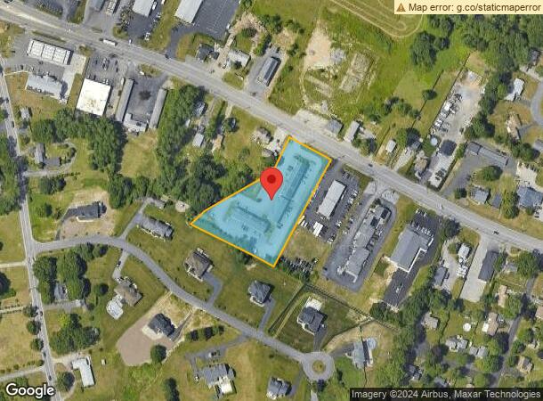  1539 Fall River Ave, Seekonk, MA Parcel Map