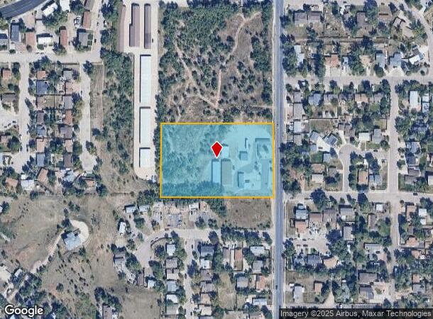  1006 N 19Th St, Colorado Springs, CO Parcel Map