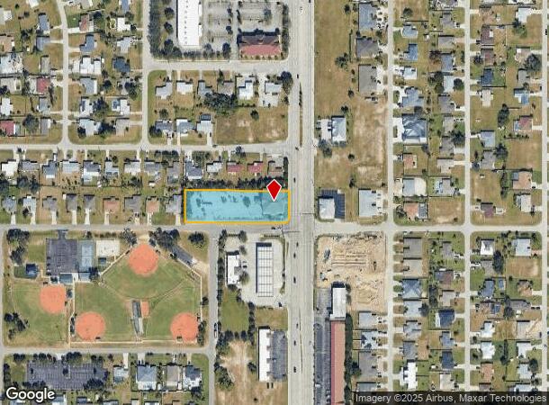  326 Del Prado Blvd N, Cape Coral, FL Parcel Map