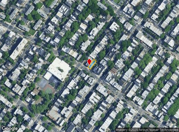 491 Evergreen Ave, Brooklyn, NY Parcel Map