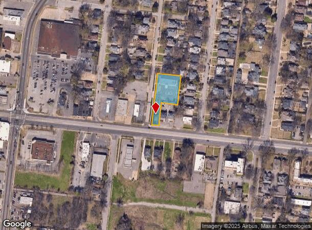 1430 Poplar Ave, Memphis, TN Parcel Map