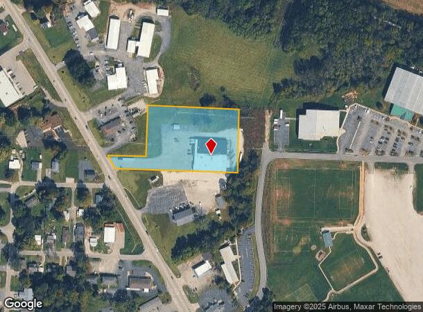 135 Old Highway 135, Corydon, IN Parcel Map