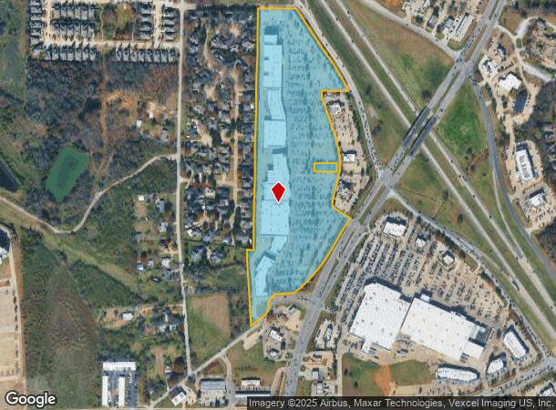  2041 N Us Highway 287 N, Fort Worth, TX Parcel Map