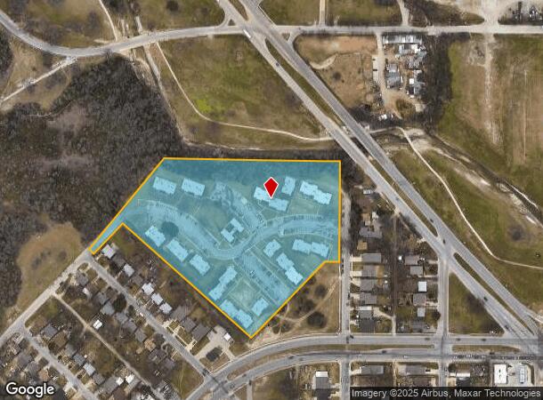  3315 Roosevelt Ave, Fort Worth, TX Parcel Map