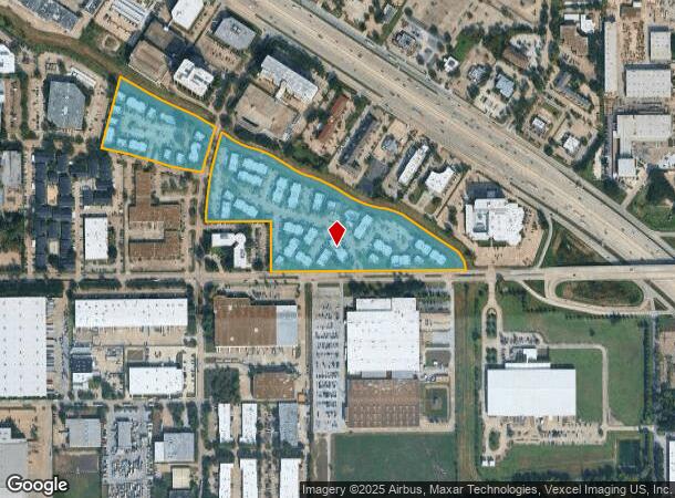 7200 Pinemont Dr, Houston, TX Parcel Map