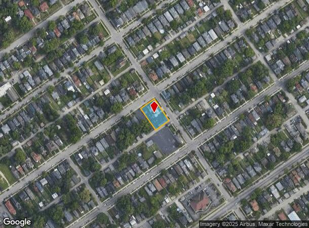  1846 E Oak St, New Albany, IN Parcel Map