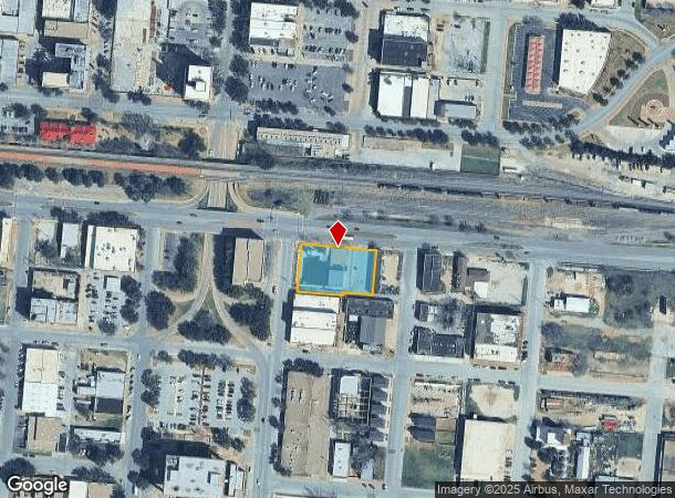 833 S 1St St, Abilene, TX Parcel Map