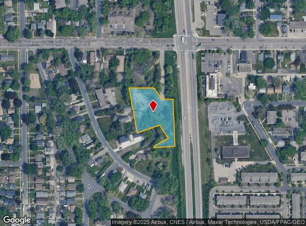 3930 University Ave Ne, Minneapolis, MN Parcel Map