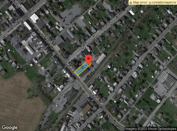  109 E Baltimore St, Taneytown, MD Parcel Map