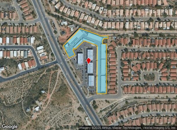 2720 N Silverbell Rd, Tucson, AZ Parcel Map