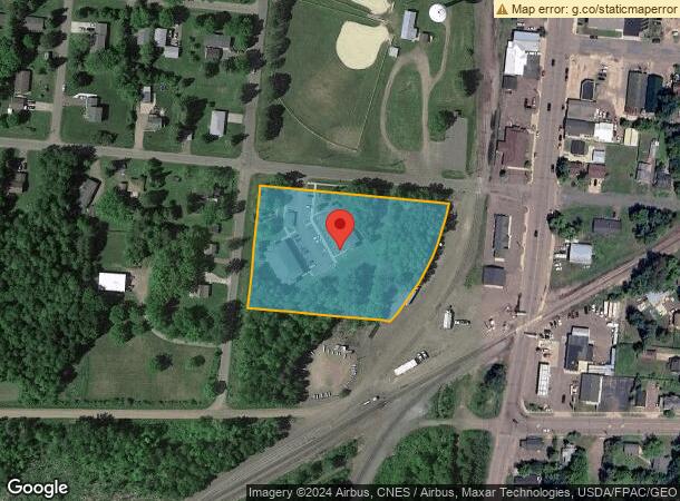  107 3Rd St Sw, Hinckley, MN Parcel Map