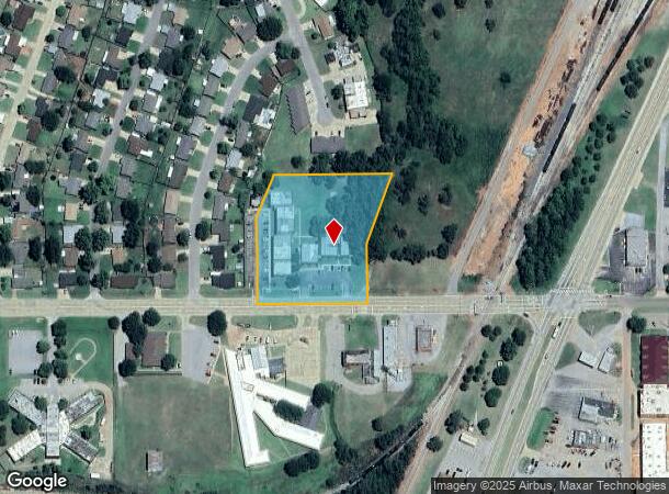 2201 W Modelle Ave, Clinton, OK Parcel Map