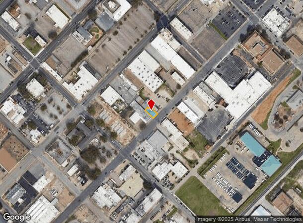 1001 Franklin Ave, Waco, TX Parcel Map