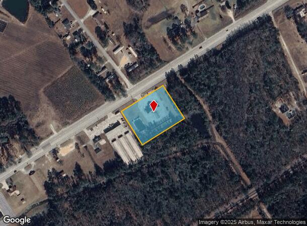442 E Cypress St, Ludowici, GA Parcel Map