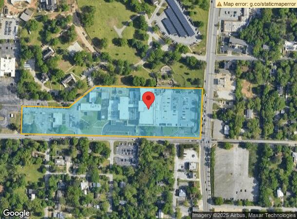 1125 N College Ave, Fayetteville, AR Parcel Map