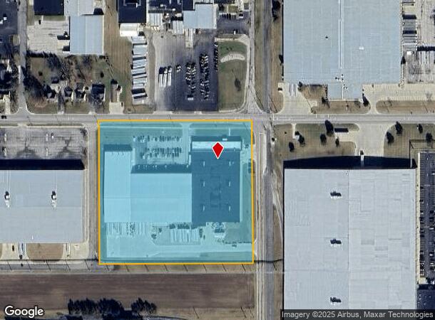  733 W Barre Rd, Archbold, OH Parcel Map