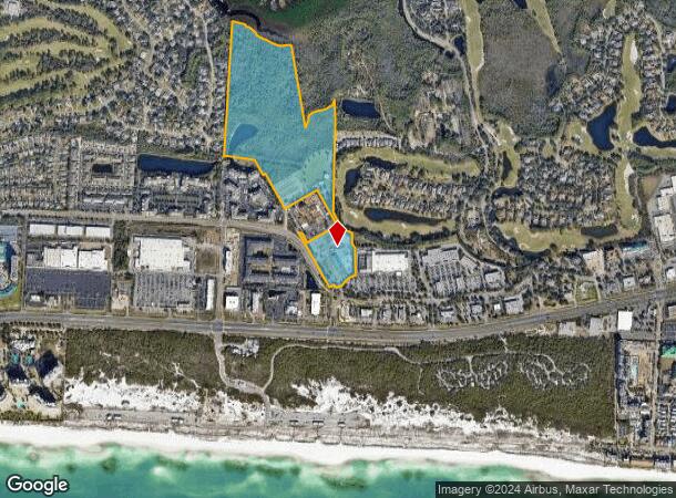  4323 Commons Dr W, Destin, FL Parcel Map