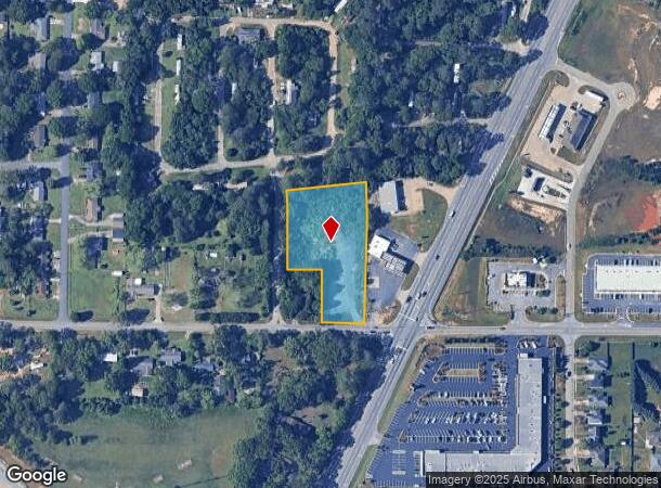 103 Sandy Run Rd, Bonaire, GA Parcel Map