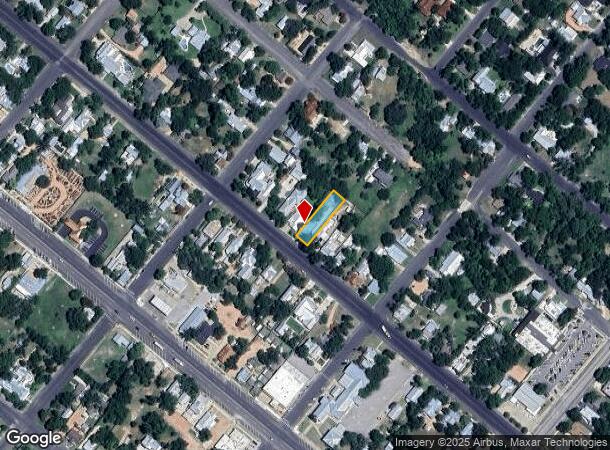 514 W Austin St, Fredericksburg, TX Parcel Map