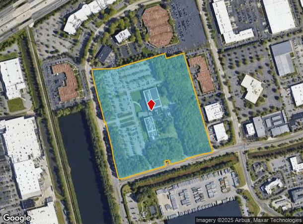 1341 Crossways Blvd, Chesapeake, VA Parcel Map