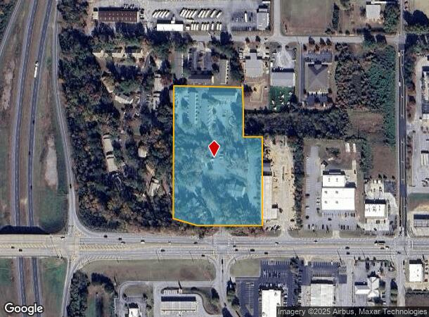  1515 Georgia Highway 16 W, Griffin, GA Parcel Map