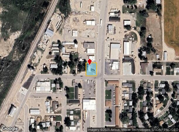 601 N 10Th St, Worland, WY Parcel Map