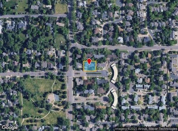  2623 Sherwood Cir, Boulder, CO Parcel Map
