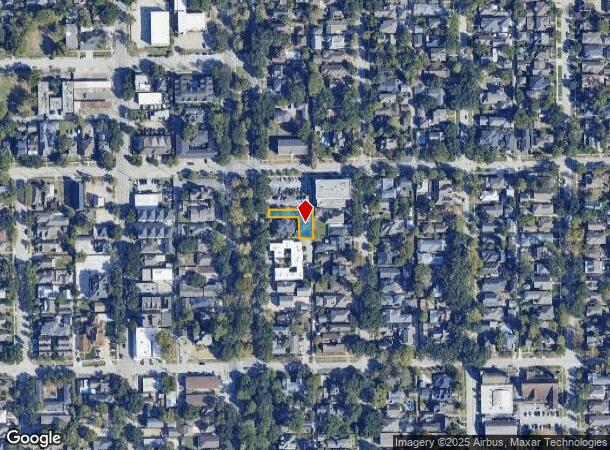  1536 1/2 Heights Blvd, Houston, TX Parcel Map