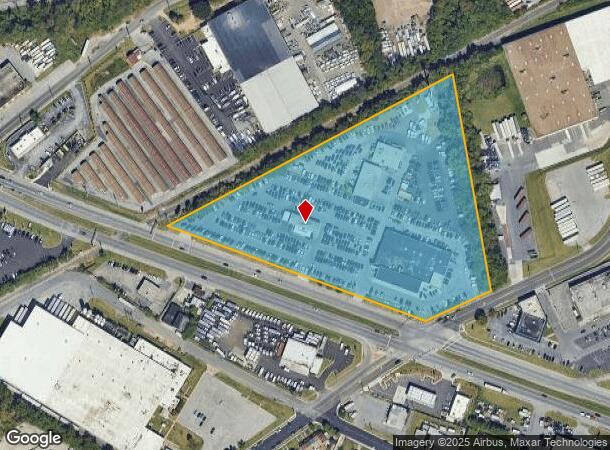 124 N Point Blvd, Baltimore, MD Parcel Map