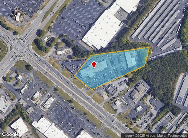 4345 Buford Dr, Buford, GA Parcel Map