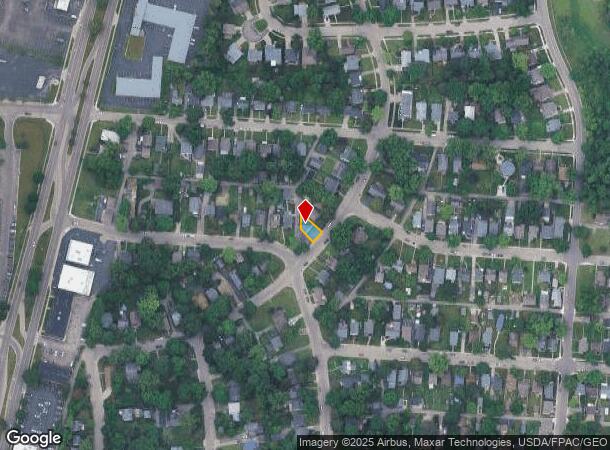  2857 Crescent Blvd, Dayton, OH Parcel Map