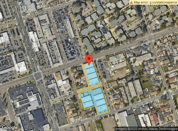  2500 B Ave, National City, CA Parcel Map