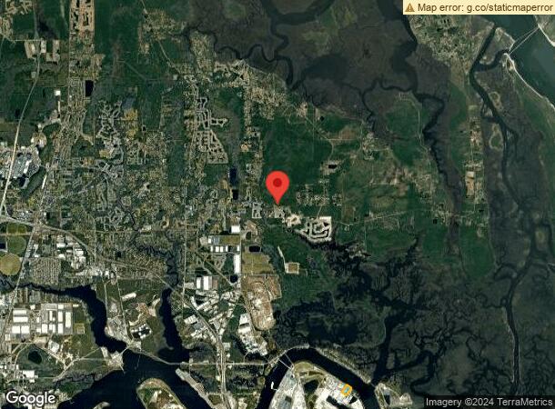  6061 B F Goodrich Blvd, Jacksonville, FL Parcel Map