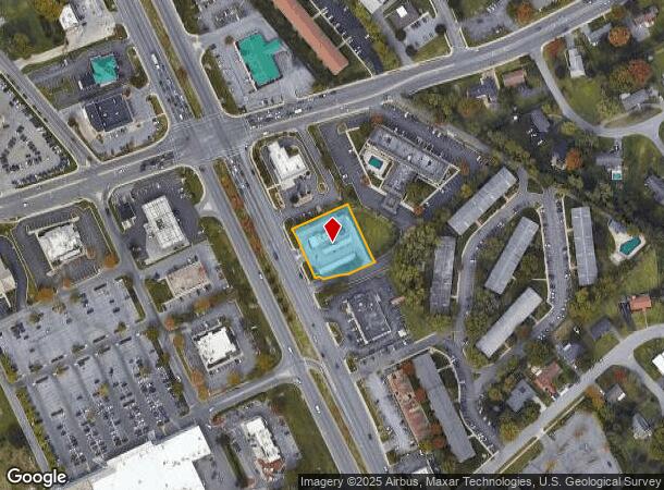 1710 Dual Hwy, Hagerstown, MD Parcel Map