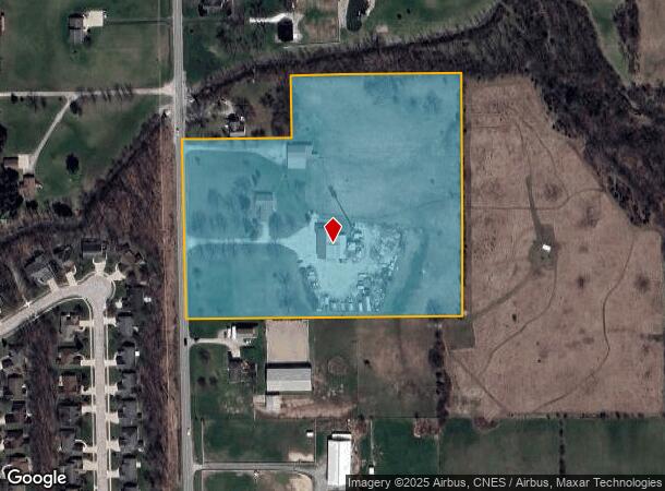  13014 Auburn Rd, Fort Wayne, IN Parcel Map