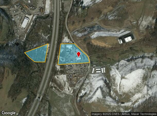 1650 Hackers Creek Rd, Jane Lew, WV Parcel Map