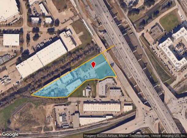 1035 N Interstate 35E, Carrollton, TX Parcel Map