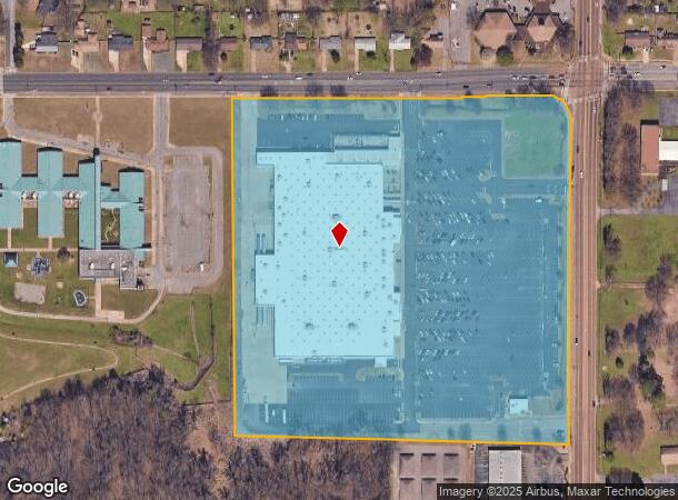  5255 S Highway 51 Blvd, Memphis, TN Parcel Map