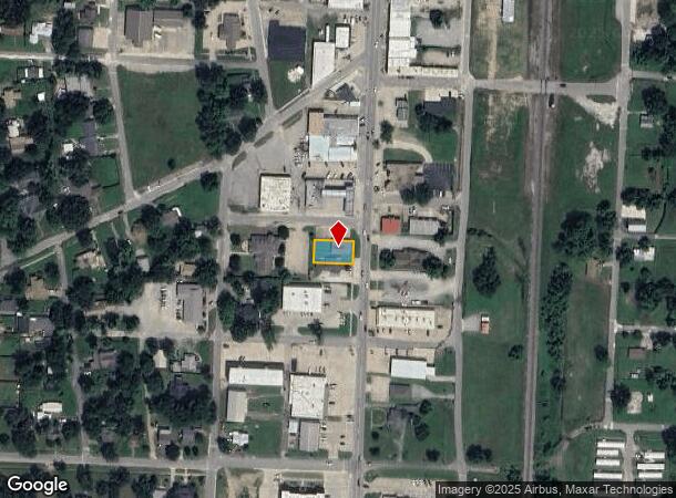 300 S Main St, Eufaula, OK Parcel Map