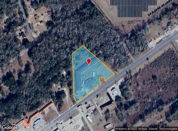  1921 Main St N, Allendale, SC Parcel Map