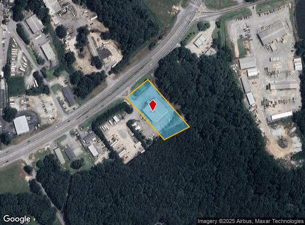 1167 Highway 54 E, Fayetteville, GA Parcel Map