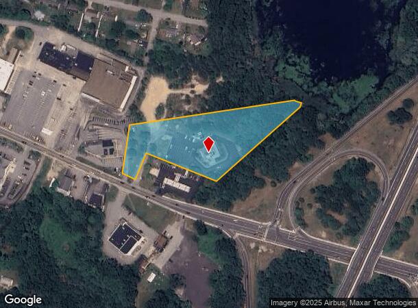  1210 Main St, Wyoming, RI Parcel Map