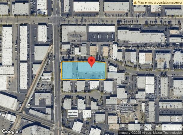  1226 W Barkley Ave, Orange, CA Parcel Map