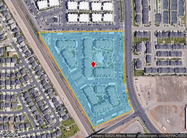  125 N Mill Rd, Vineyard, UT Parcel Map