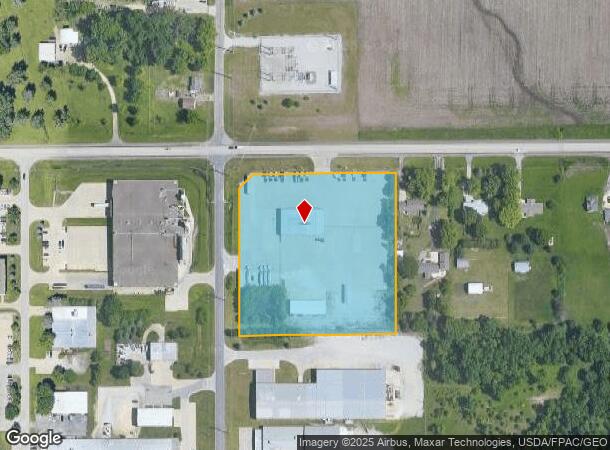 955 W Airline Hwy, Waterloo, IA Parcel Map