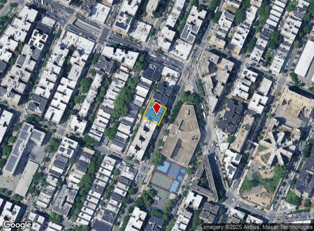  1175 Morris Ave, Bronx, NY Parcel Map