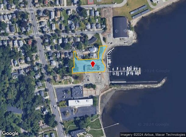  1128 Narragansett Blvd, Cranston, RI Parcel Map