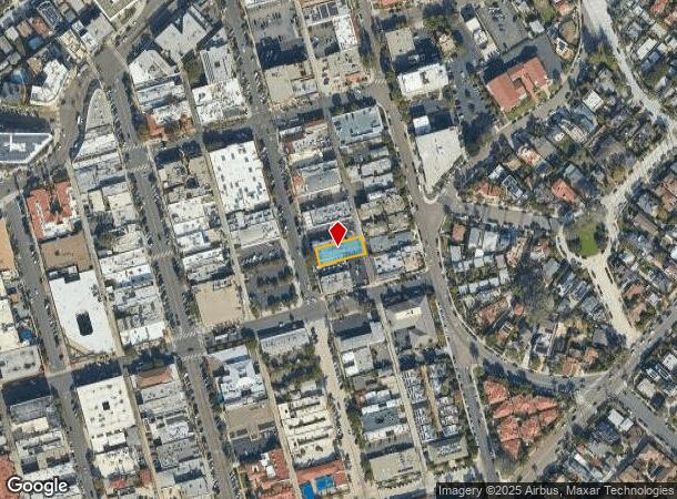  7817 Herschel Ave, La Jolla, CA Parcel Map