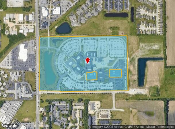 1701 S Creasy Ln, Lafayette, IN Parcel Map